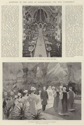 Casamento do Duque de Marlborough e Miss Vanderbilt